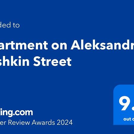 Apartment On Aleksandr Pushkin Street Tiflis Exterior foto